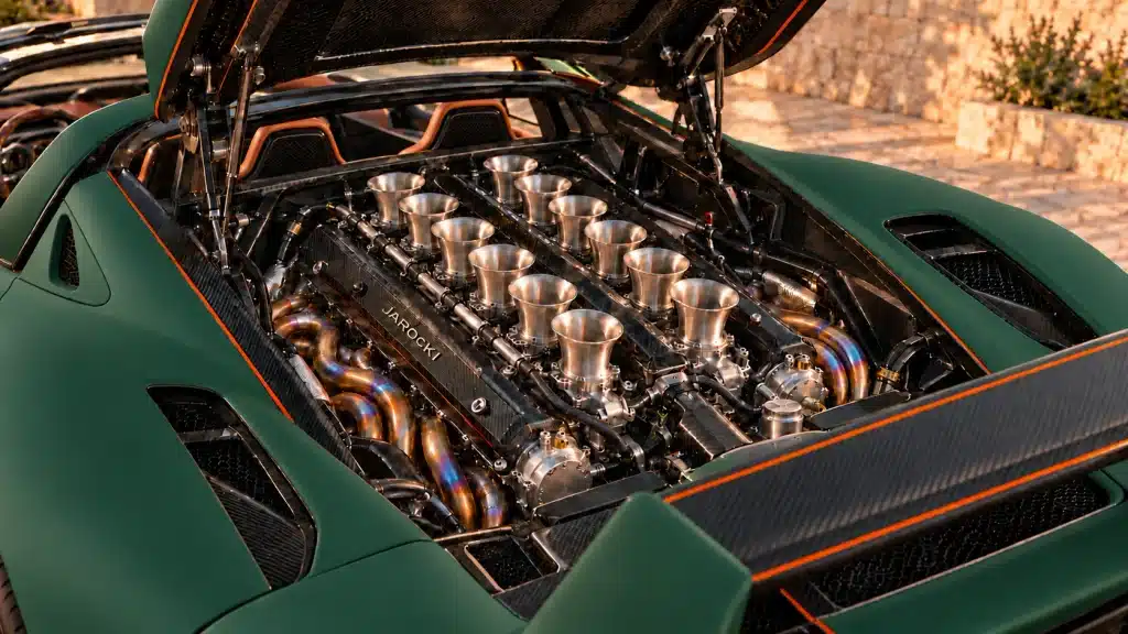 Hypercar Named After Me Jarocki RJ30 Stradale Engine View