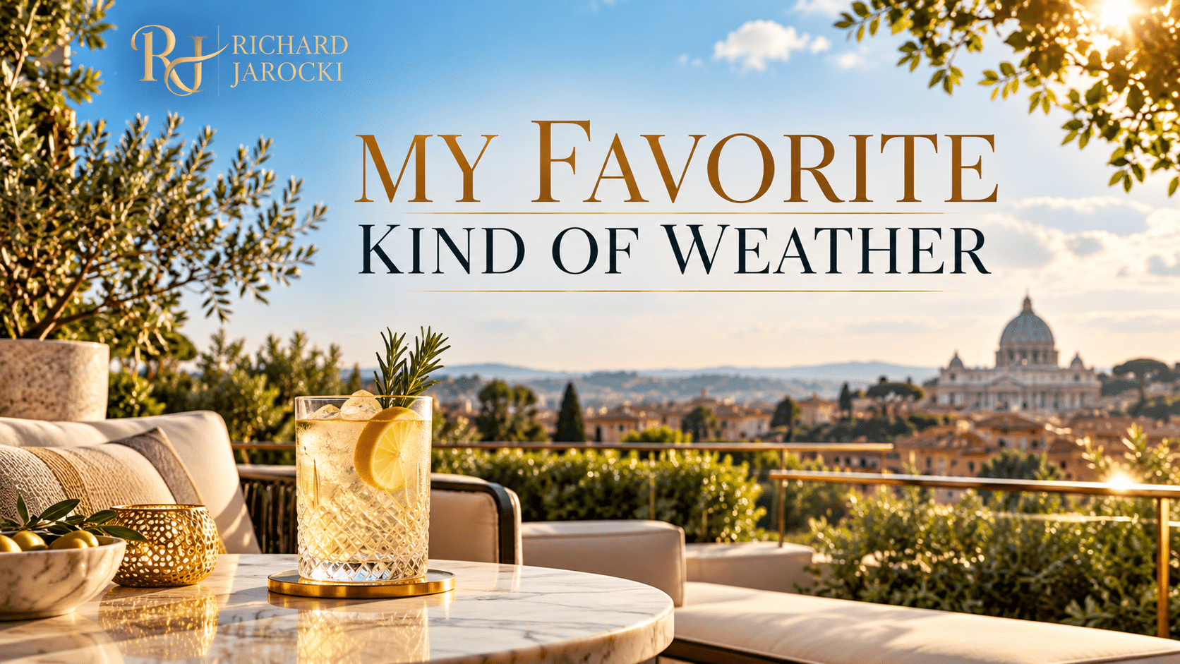 My Favorite Kind of Weather: 4 Simple Pleasures