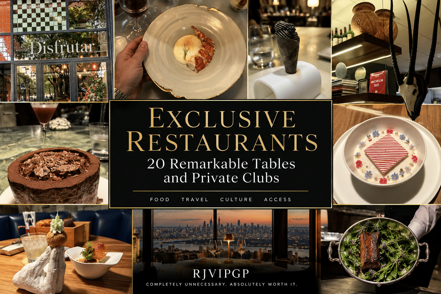 Exclusive Restaurants: 20 Remarkable Tables and Private Clubs