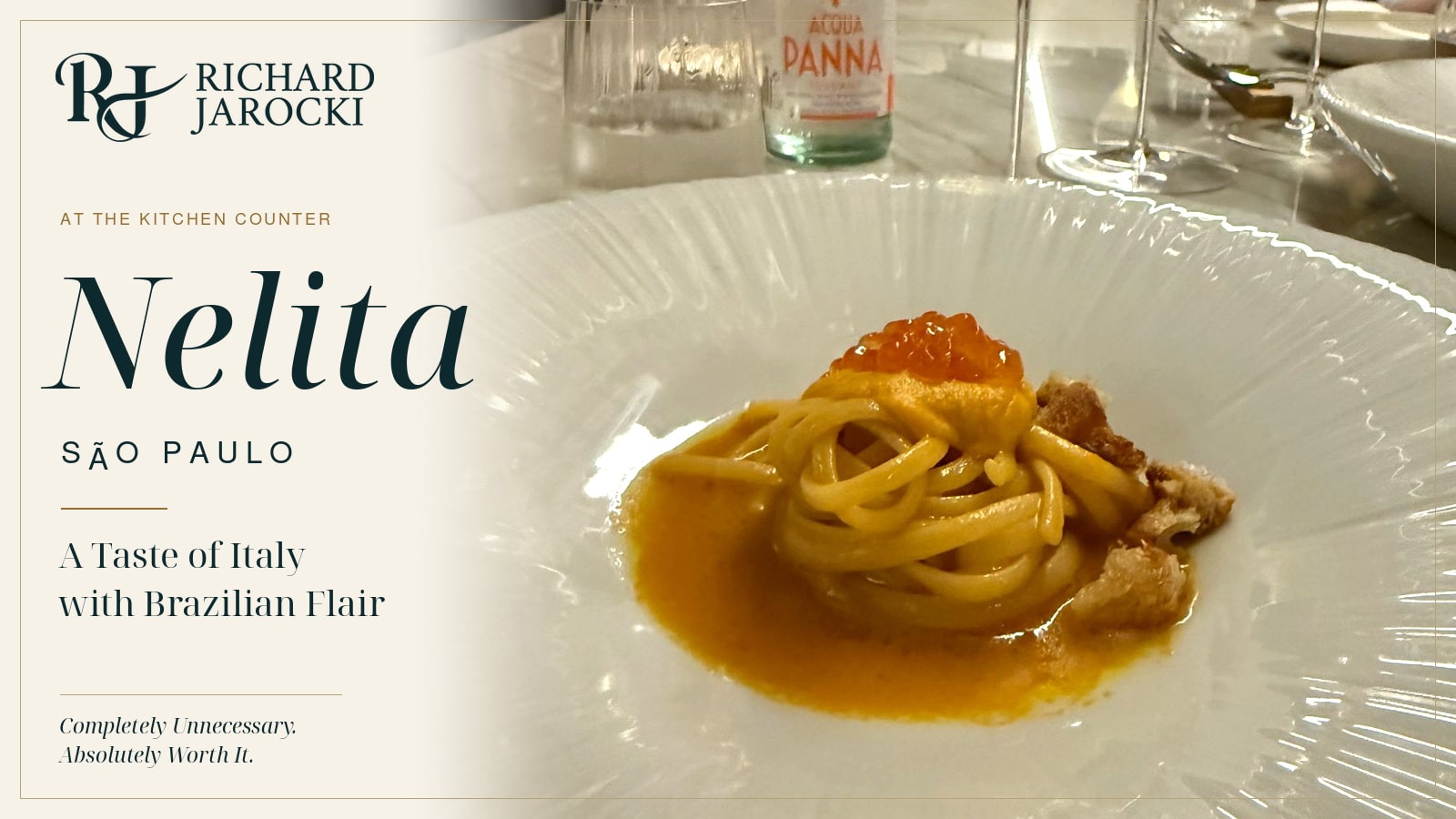 Nelita São Paulo Review of a Meal Worth Remembering